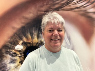 Portrait de Martine, accueil du cabinet