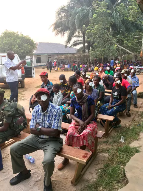 Accueil à l’extérieur — Basankusu · 2025