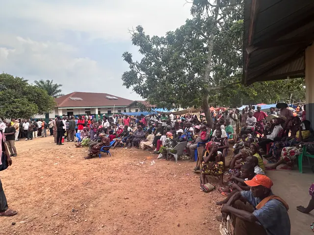 Accueil des personnes venues consulter — Basankusu · 2025