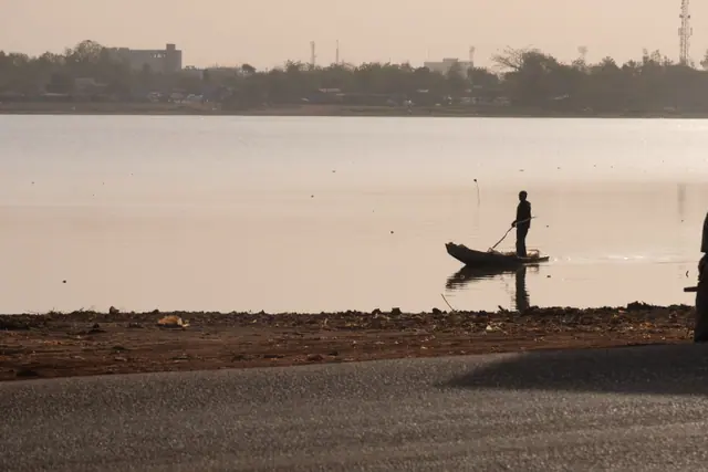 Paysage au bord de l’eau — Burkina Faso · 2017