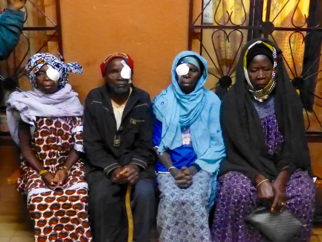Groupe après les soins — Burkina Faso · 2017