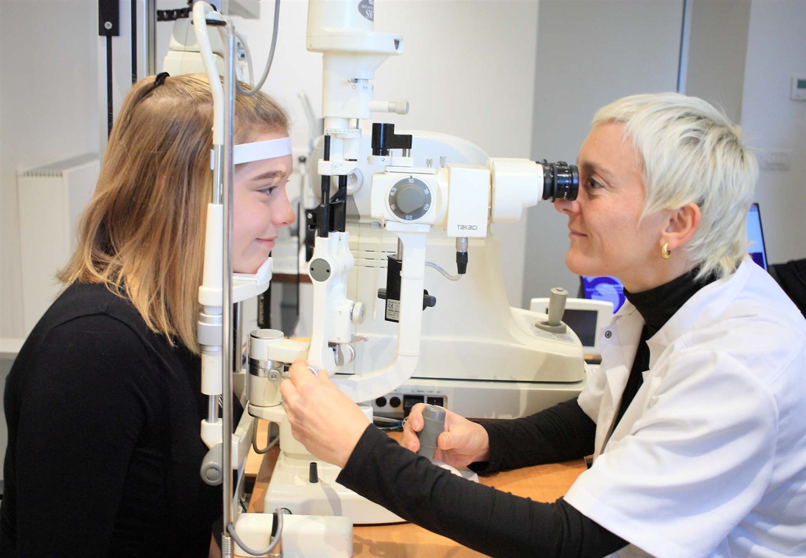 Examen ophtalmologique réalisé au cabinet